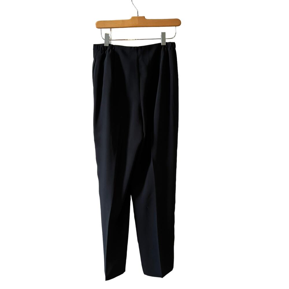 Pendleton Classic Flat Front Tailored Pants Black - image 1